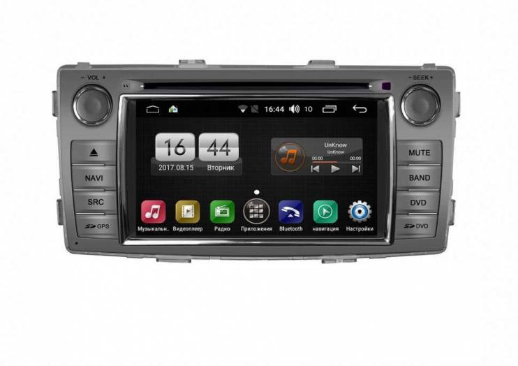 Штатная магнитола FarCar S170 L143 Toyota Hilux 2012+