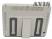 Навесной монитор на подголовник AVIS AVS0933T 9" c DVD (серый)