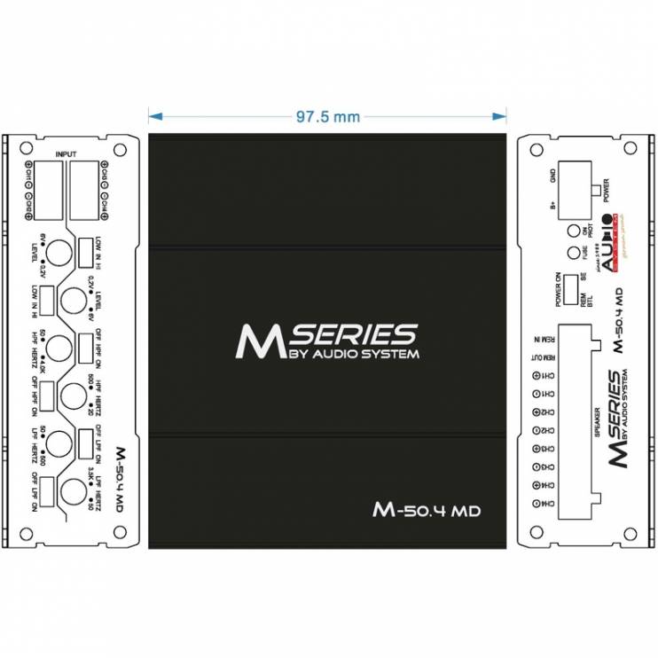 Audio System M-Series M-50.4MD