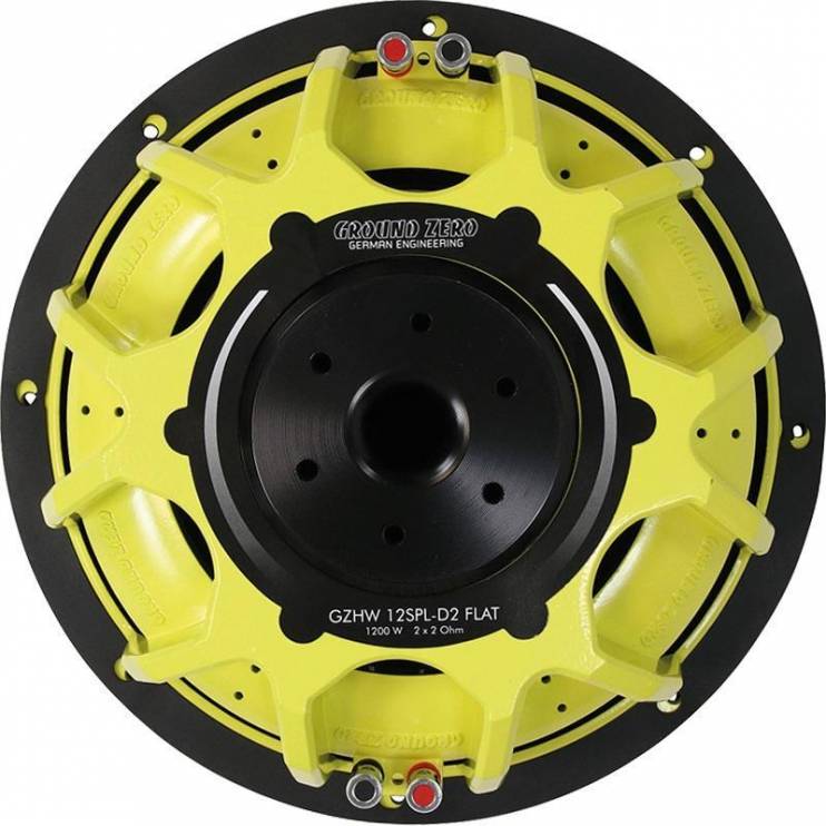 GROUND ZERO GZHW 12SPL-D2 FLAT