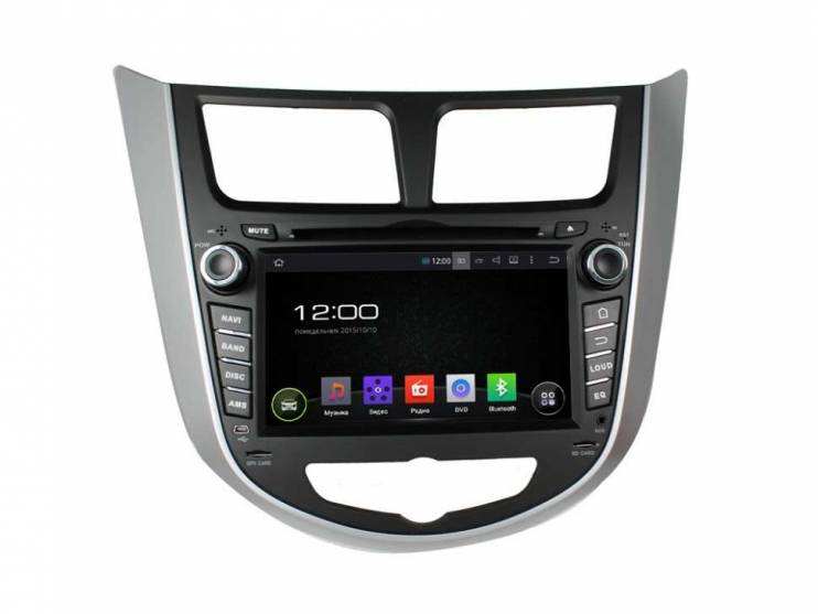 Штатная магнитола FarCar S130 Hyundai Solaris (2010-2016) R067