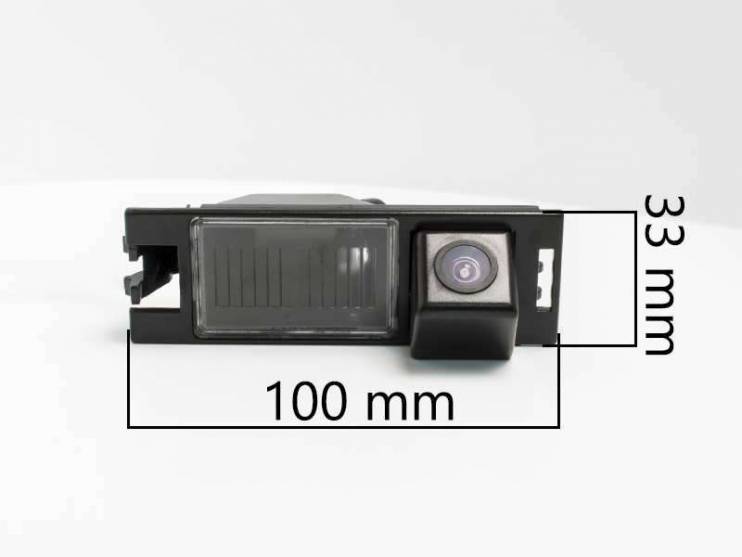 CCD штатная камера заднего вида с динамической разметкой AVIS Electronics AVS326CPR для HYUNDAI IX35 / KIA CEE'D III HATCHBACK (2012-...) (#027)