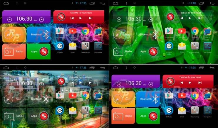 Штатная магнитола Redpower 31004 Volkswagen Tiguan (2007-2015) 8"