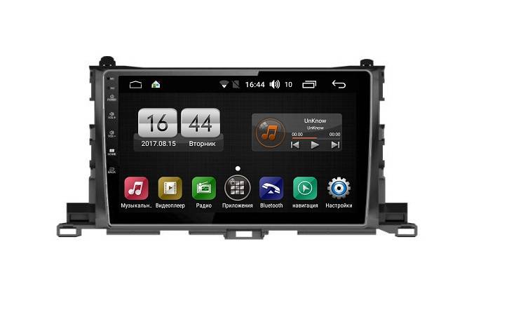 Штатная магнитола FarCar s175 для Toyota Highlander на Android (L467R)