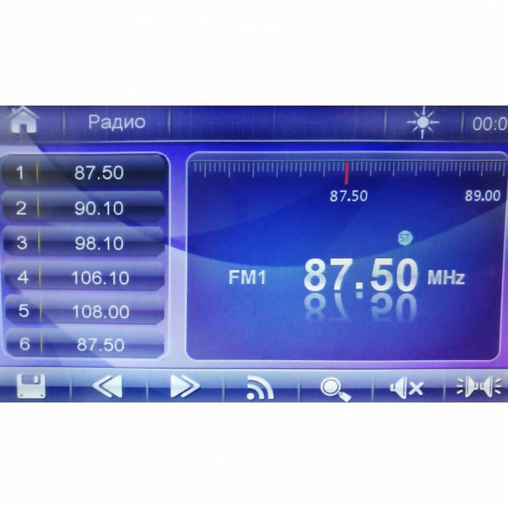 Штатная магнитола BFC 2DIN Universal без GPS на Windows (D809-1)