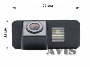 Штатная камера заднего вида AVIS AVS321CPR (#016) для FORD MONDEO/ FIESTA VI / FOCUS II HATCHBACK / S-MAX / KUGA