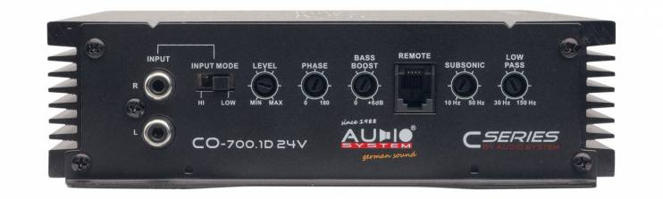 Audio System CO-700.1D 24V/1