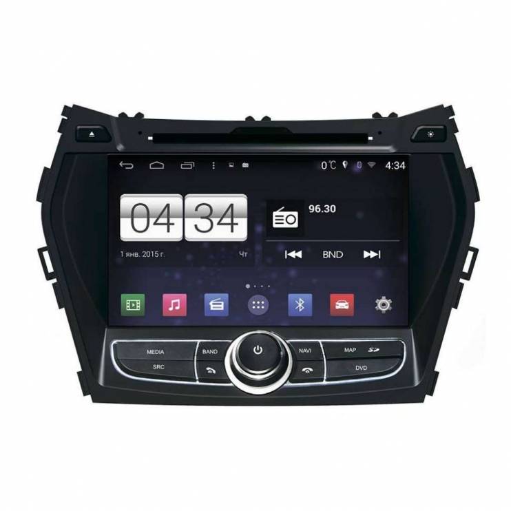 Штатная магнитола MyDean 5209 для Hyundai Santa Fe (2012-2016)