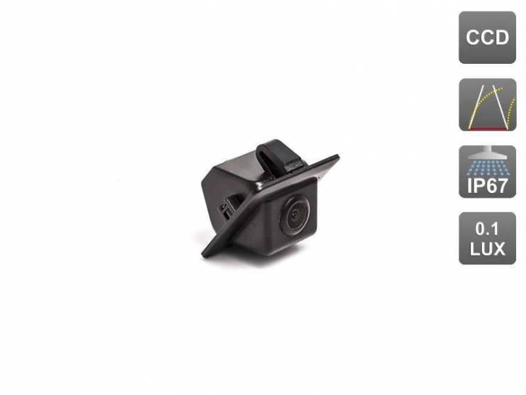 CCD штатная камера заднего вида с динамической разметкой AVIS Electronics AVS326CPR для TOYOTA LAND CRUISER PRADO 150 (#096)
