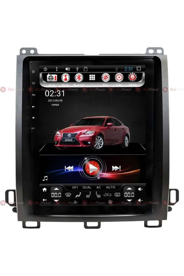 Штатная магнитола Redpower 31470 (Tesla) Lexus GX 470 с управлением климата