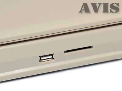 Потолочный монитор 15,6" AVIS AVS1520T с DVD (бежевый)