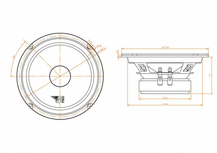 DL Audio Gryphon Pro 165 Midbass