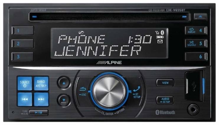 Alpine CDE-W235BT