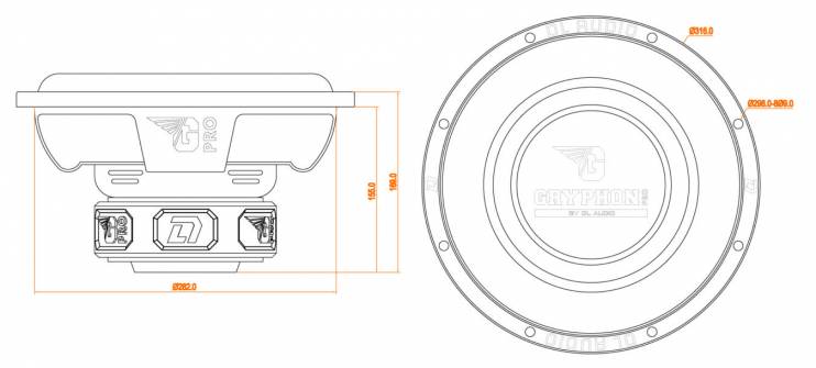 DL Audio Gryphon Pro 12 V.2
