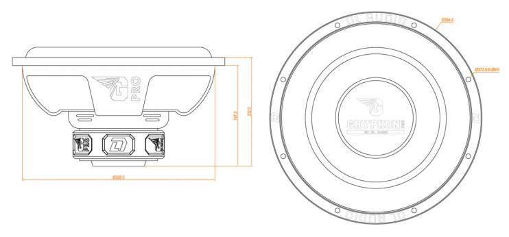 DL Audio Gryphon Pro 15 V.2